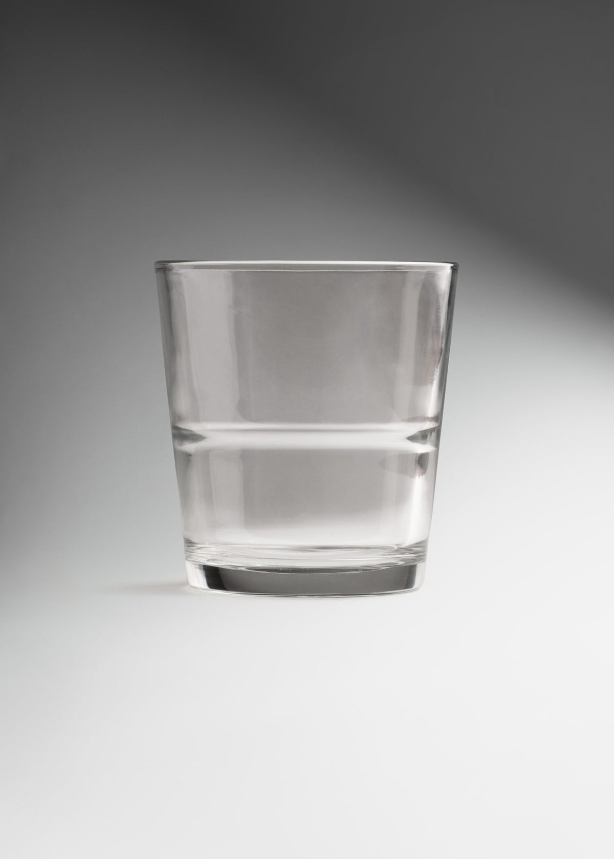 Vaso old fashion profesional apilable de vidrio transparente para restaurante con tecnologia duratuff Double 355 ml — imagen de producto