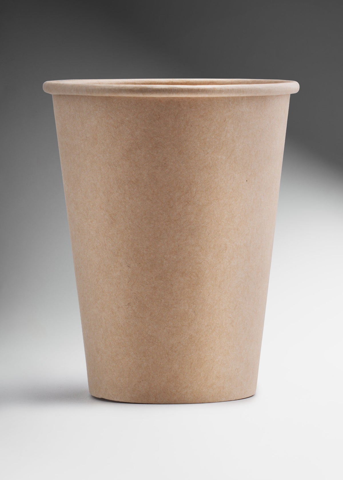Vaso de papel kraft para bebida caliente personalizable 12 oz — imagen de producto