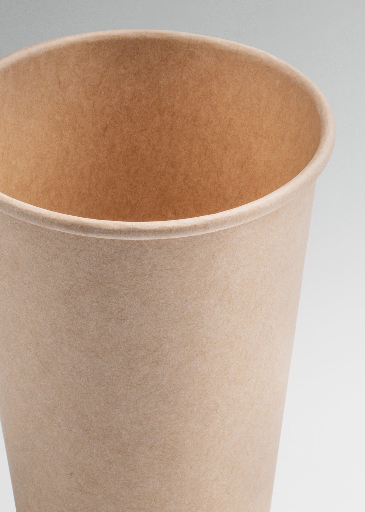 Vaso de papel kraft para bebida caliente personalizable 12 oz — imagen de producto