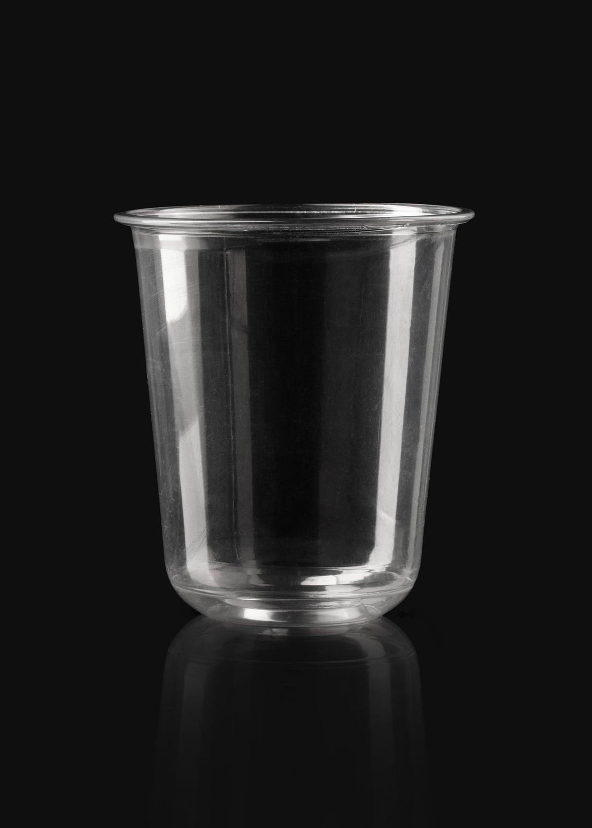 Vaso de polietileno transparente U Pet 16 oz para cafeterias, restaurantes, juguerias, neverias, delivery y eventos