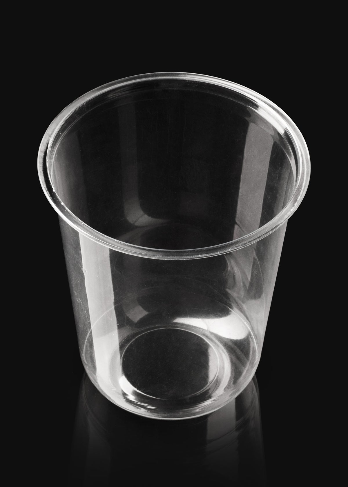 Uso profesional de Vaso de polietileno transparente U Pet 16 oz en cafeterias, restaurantes, juguerias, neverias, delivery y eventos