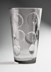 Vaso con relieve de balón de vidrio transparente resistente para restaurante bar o cafetería Sofe 416 ml — imagen de producto