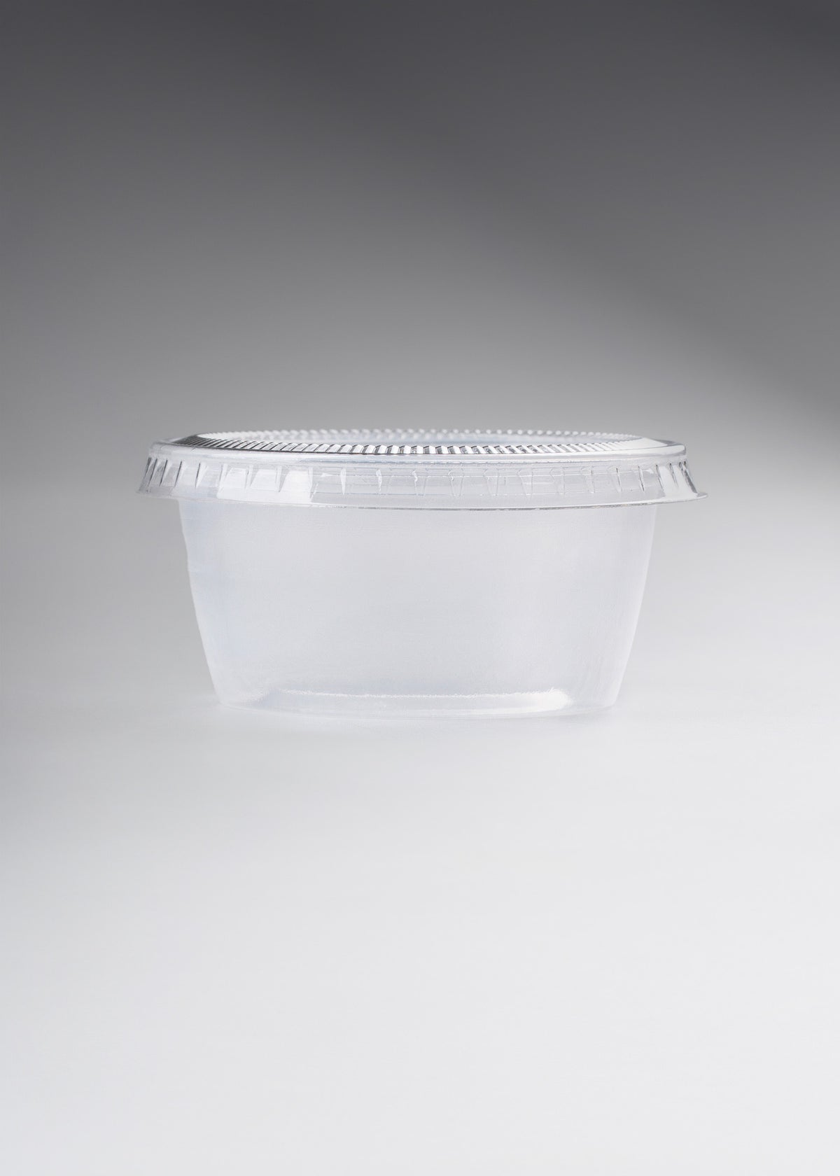 Vaso de plástico / polipropileno traslucido Souffle 2 oz / 60 ml. Premium — imagen de producto, vista 3