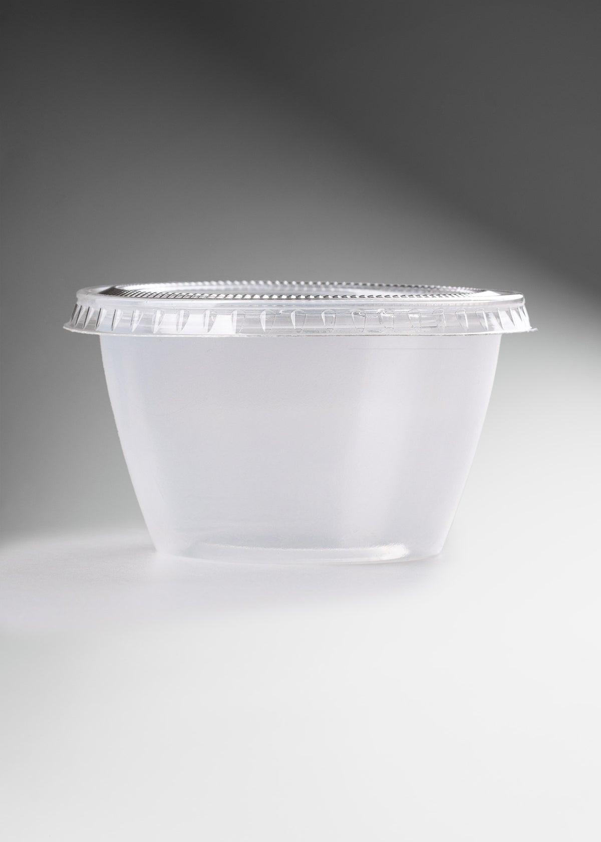 Vaso de plástico / polipropileno traslucido Souffle 4 oz / 118 ml — imagen de producto, vista 3