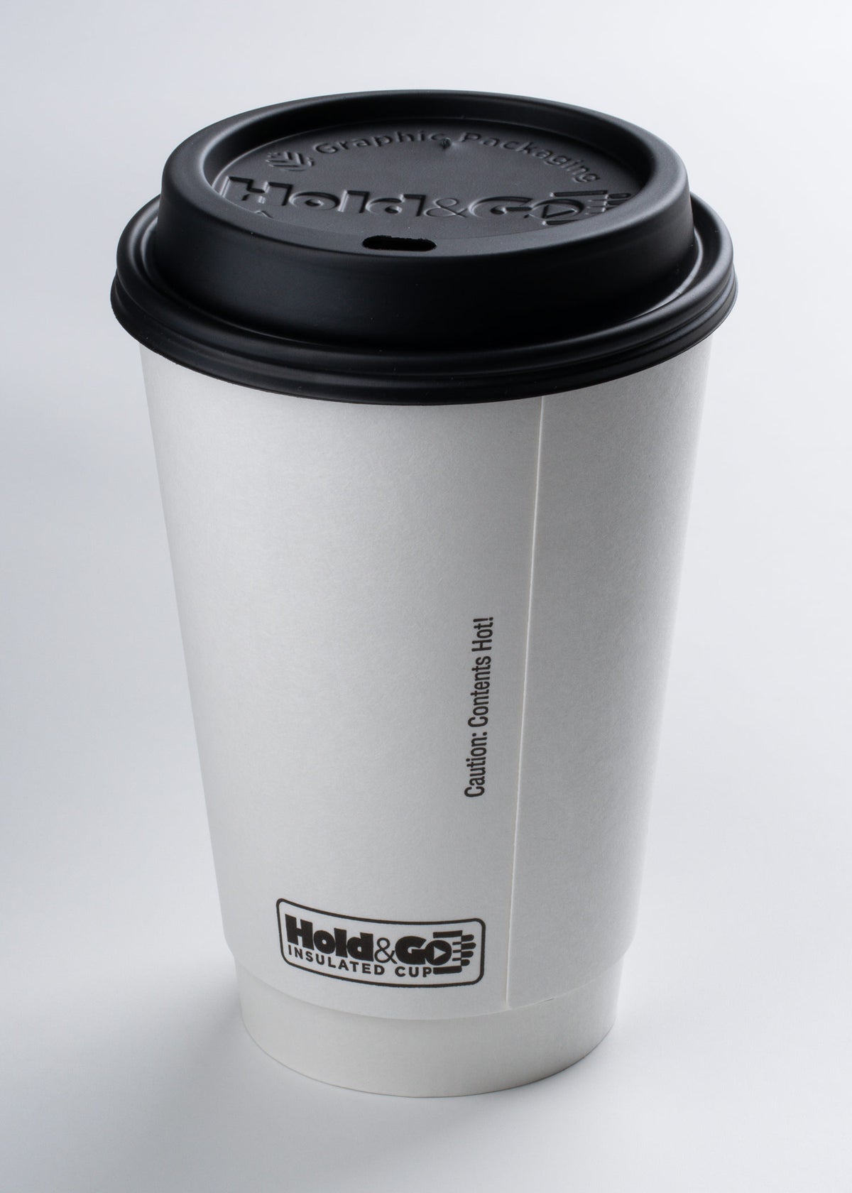 Vasos de papel blanco doble pared para café Hold & Go 20, 16 y 12 oz. Premium — imagen de producto, vista 7