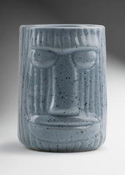 Vaso de cerámica tiki gris Mahu 400 ml — imagen de producto
