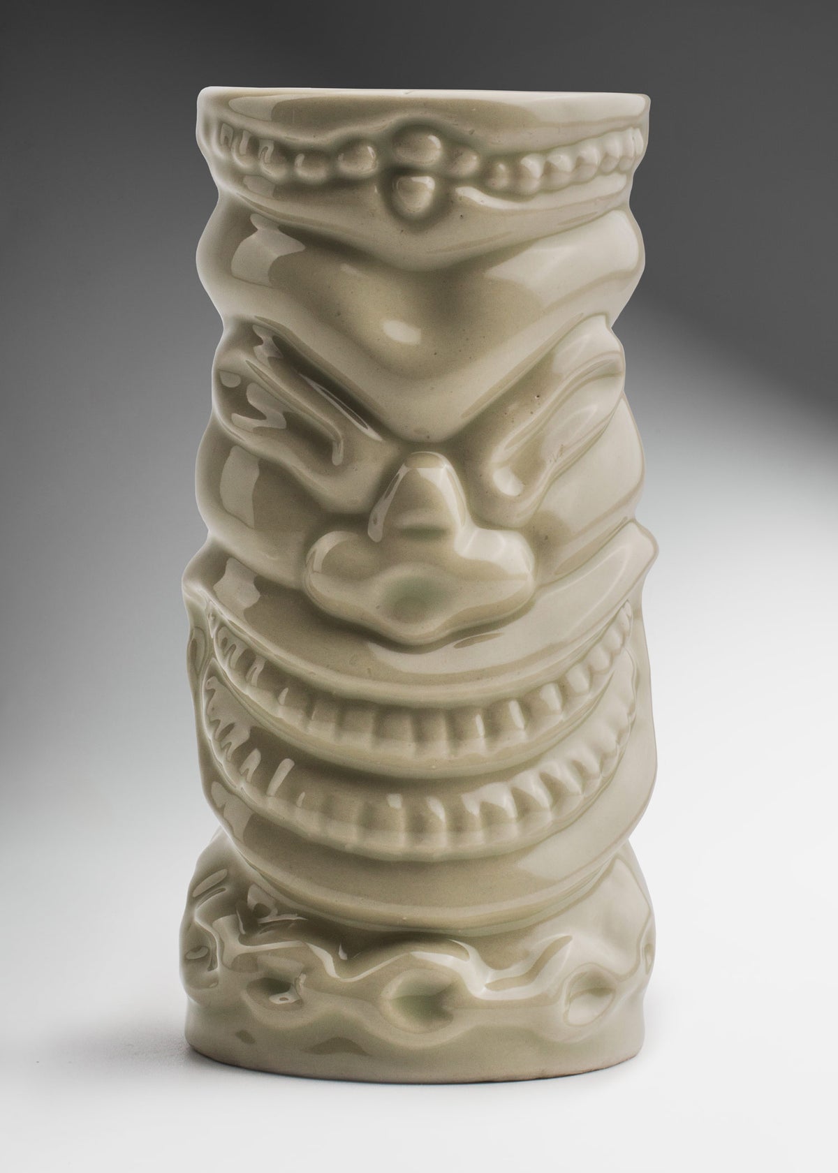 Vaso de cerámica tiki hueso Kai 500 ml — imagen de producto