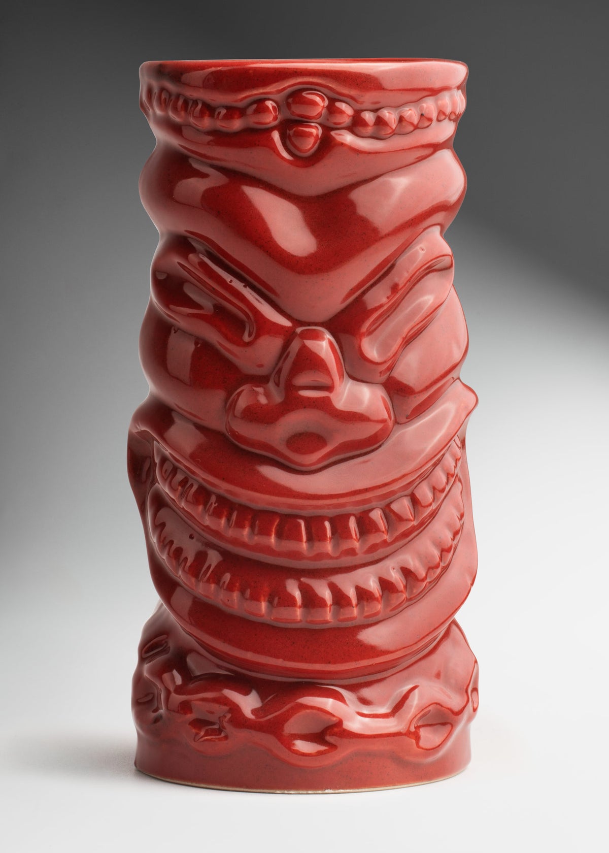 Vaso tiki de cerámica rojo Kai 500 ml — imagen de producto