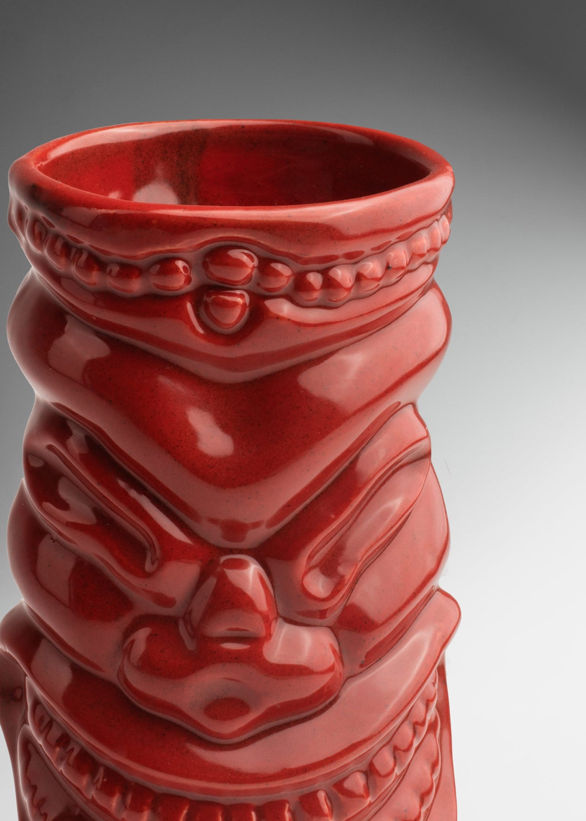 Vaso tiki de cerámica rojo Kai 500 ml — imagen de producto