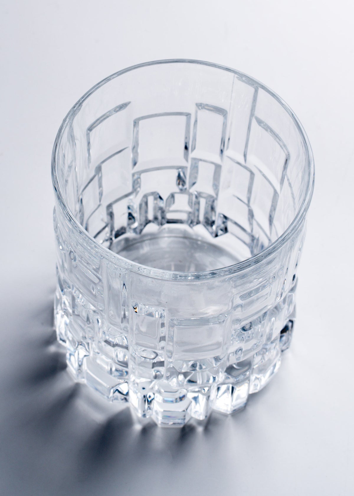 Vaso de cristal transparente Cubic O.F.  330 ml — imagen de producto, vista 4