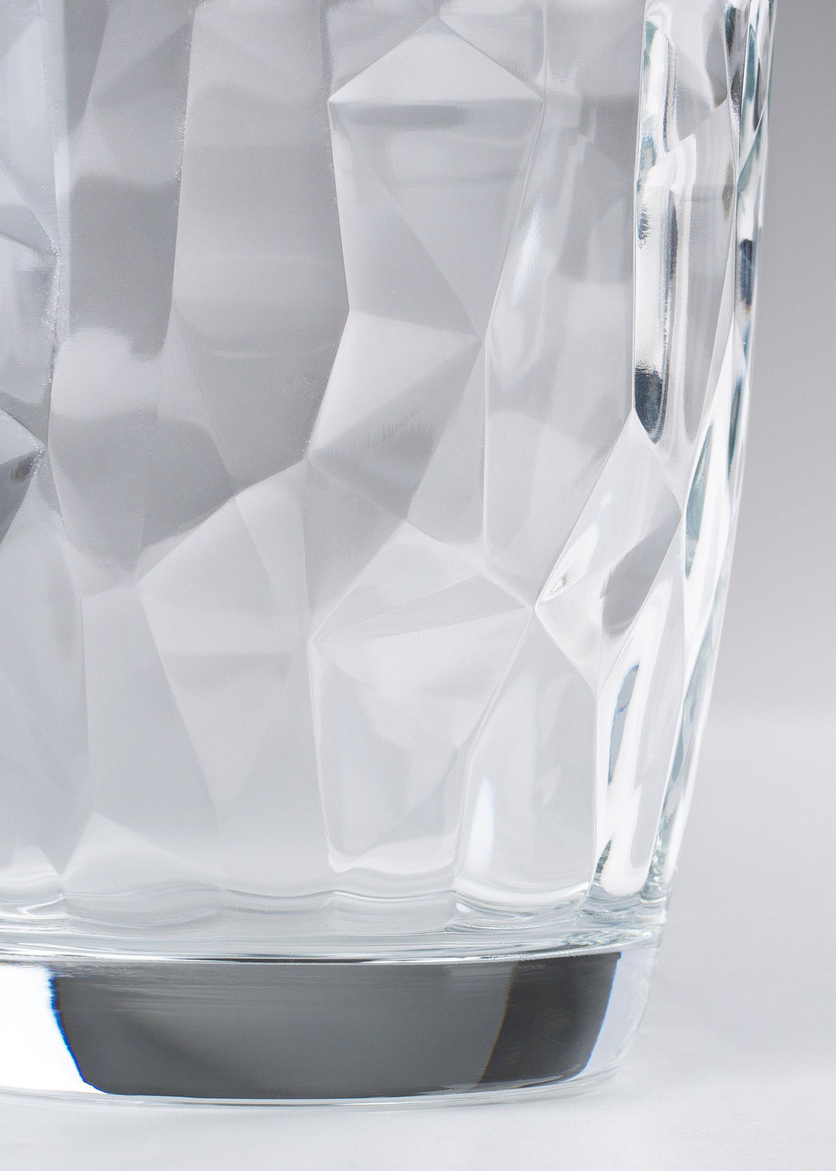 Vaso de vidrio transparente Diamond O.F. 385 ml — imagen de producto, vista 4