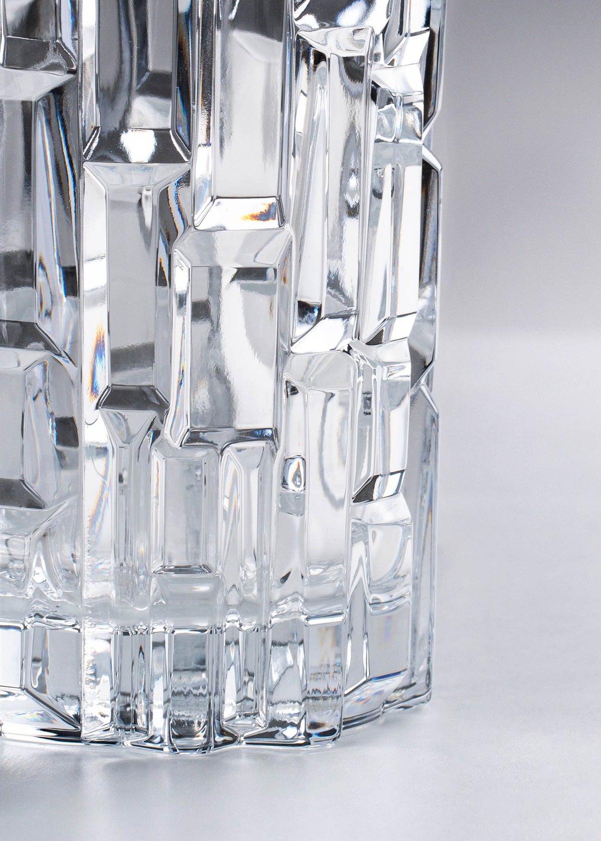 Vaso de cristal transparente H.B. Cubic 340 ml — imagen de producto, vista 4