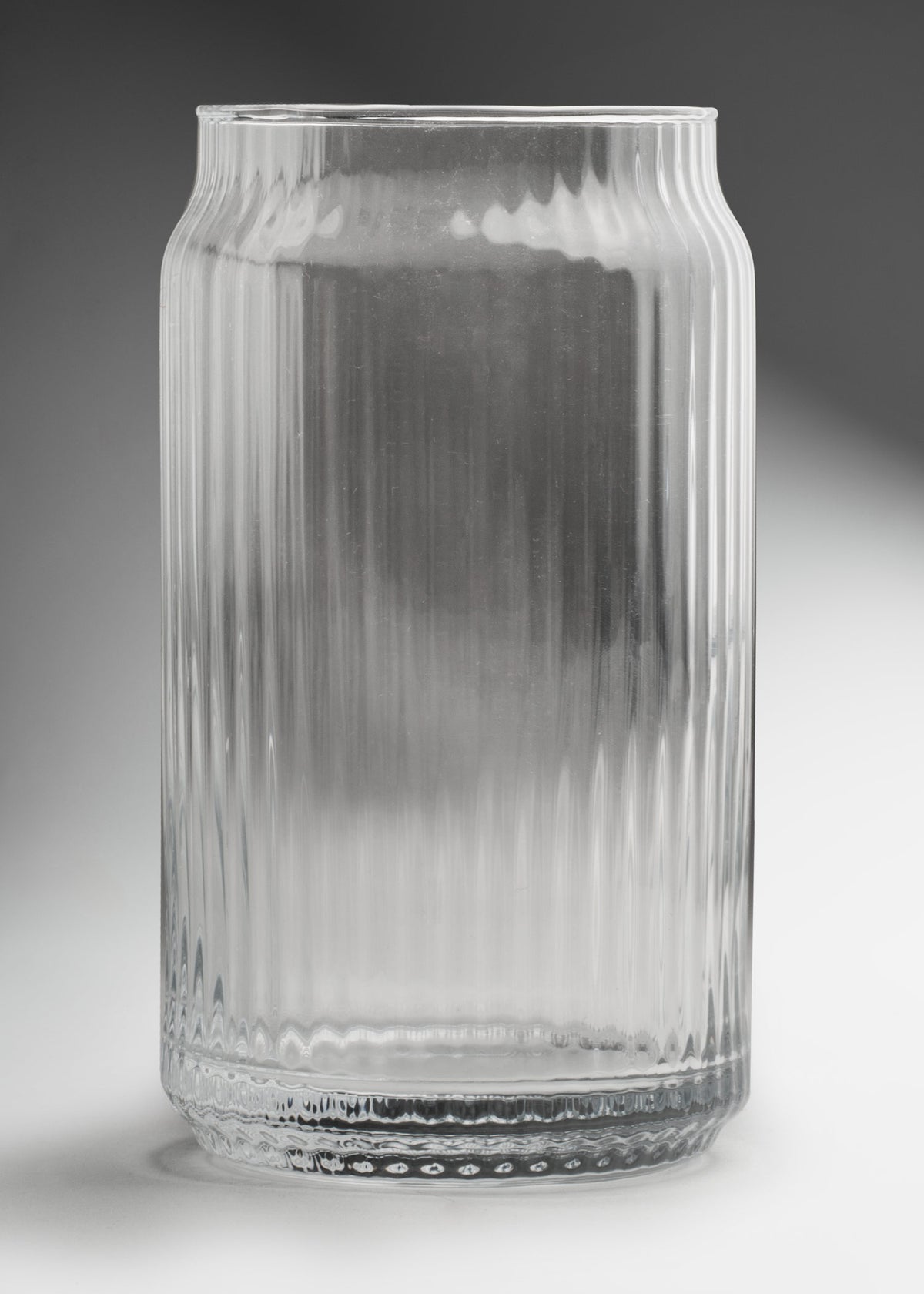 Vaso de vidrio transparente Lata Lines 480 ml — imagen de producto