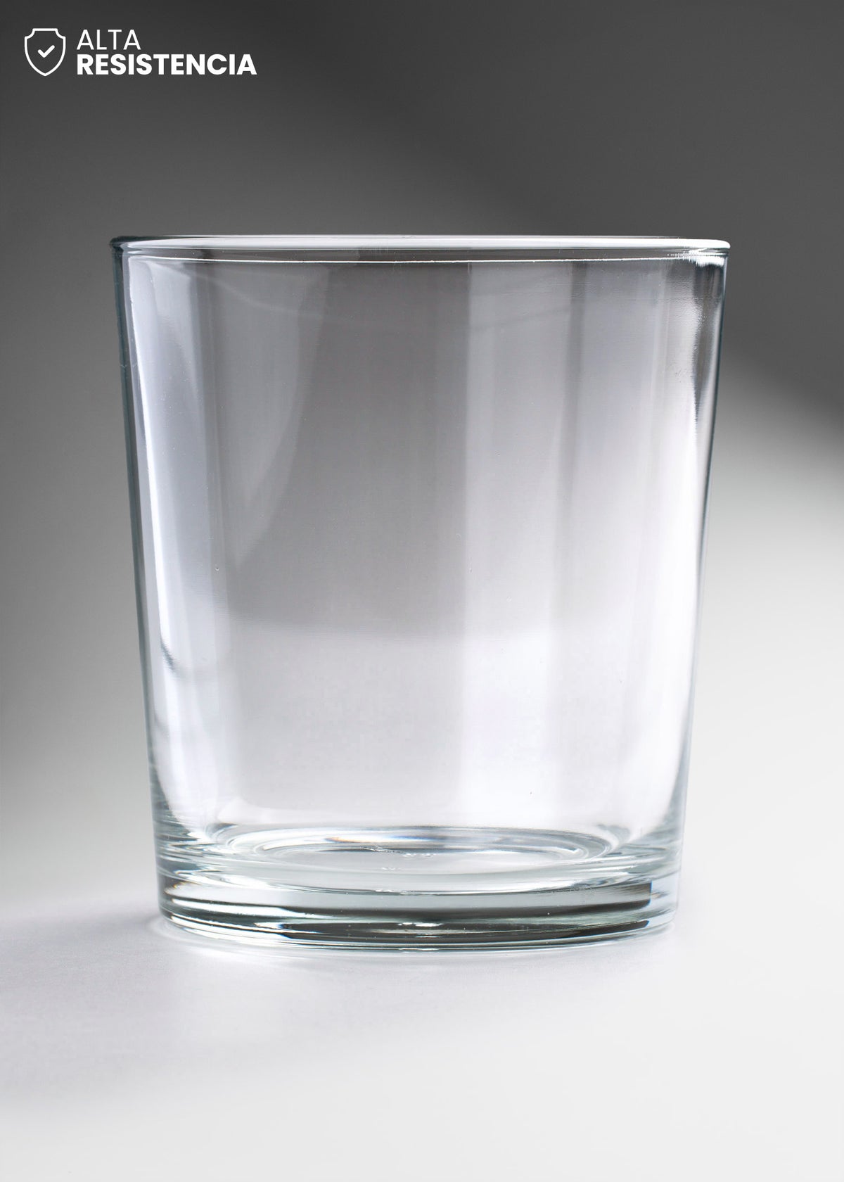 Vaso de vidrio transparente Old Fashion Tumbler  380 ml — imagen de producto, vista 2