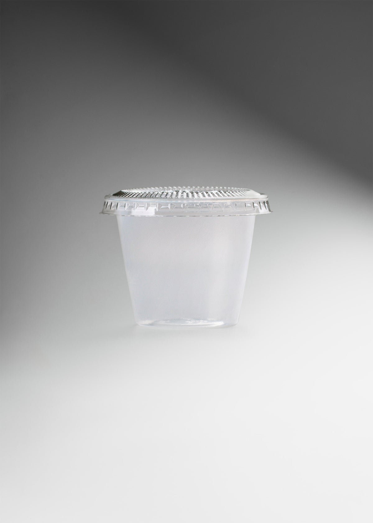Vaso de plástico / polipropileno traslucido Souffle 1 oz / 30 ml. Premium — imagen de producto, vista 3
