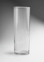 Vaso tubo soplo de vidrio transparente Lunita 313 ml — imagen de producto