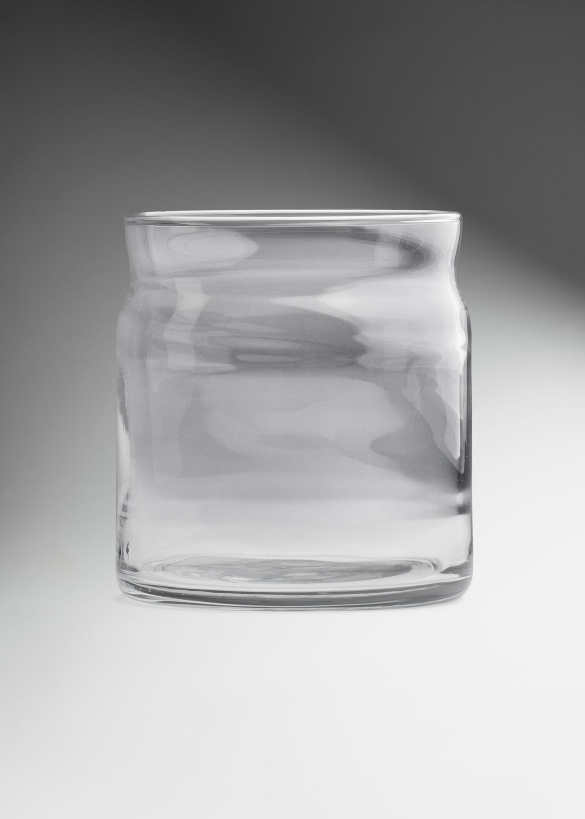 Vaso para vela de vidrio transparente Candle Round 310 ml — imagen de producto