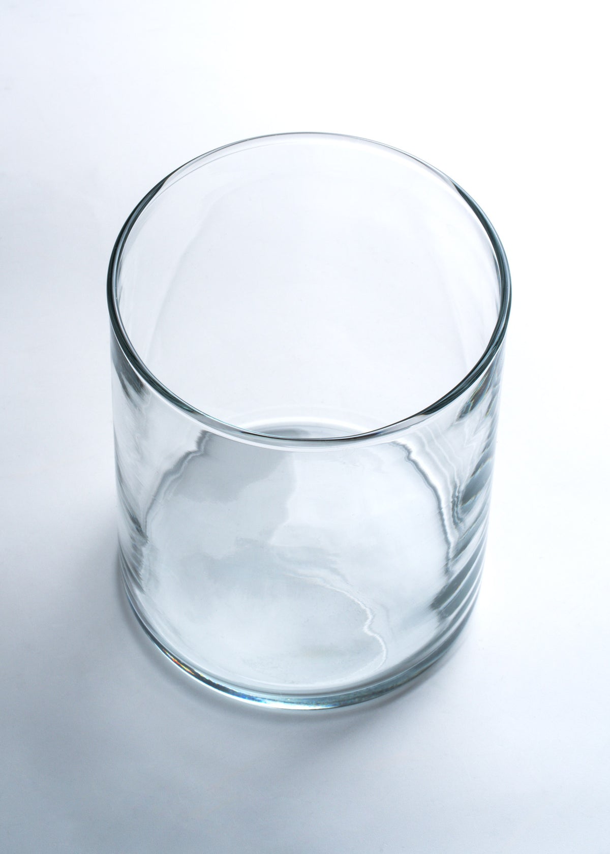 Vaso para vela de vidrio transparente Round Midi 720 ml — imagen de producto, vista 3