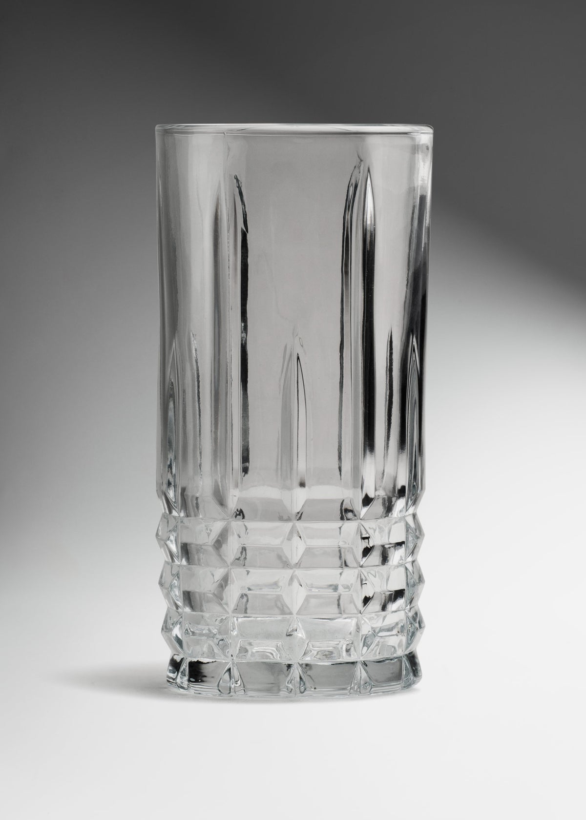 Vaso de vidrio transparente highball Lando 300 ml — imagen de producto