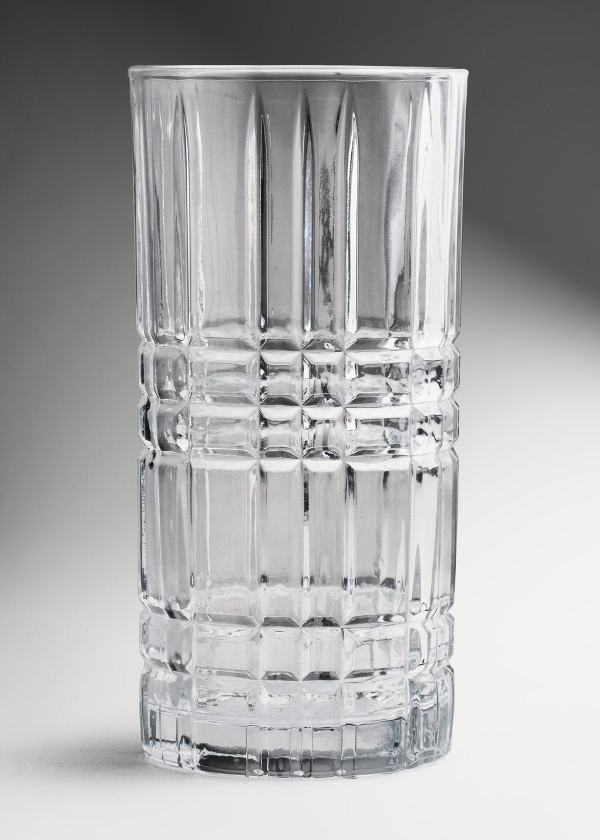 Vaso de vidrio transparente highball Leonor 350 ml — imagen de producto