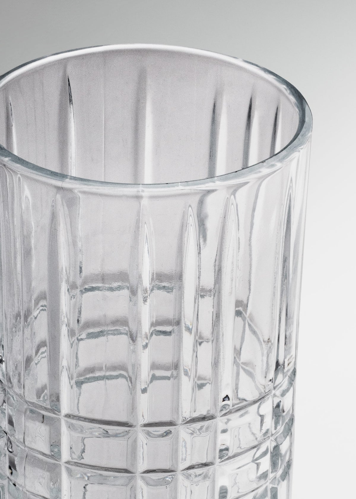 Vaso de vidrio transparente highball Leonor 350 ml — imagen de producto