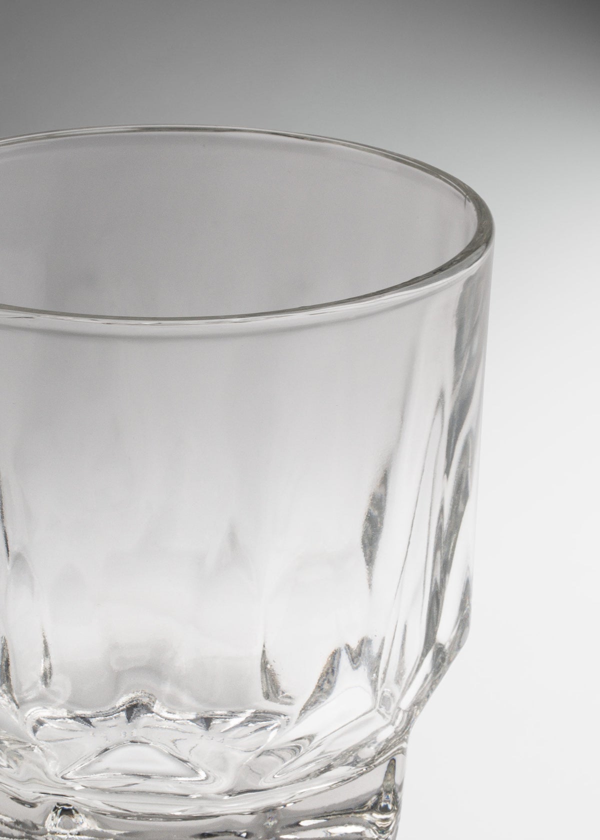 Vaso de vidrio transparente Prisma Dof 316 ml — imagen de producto