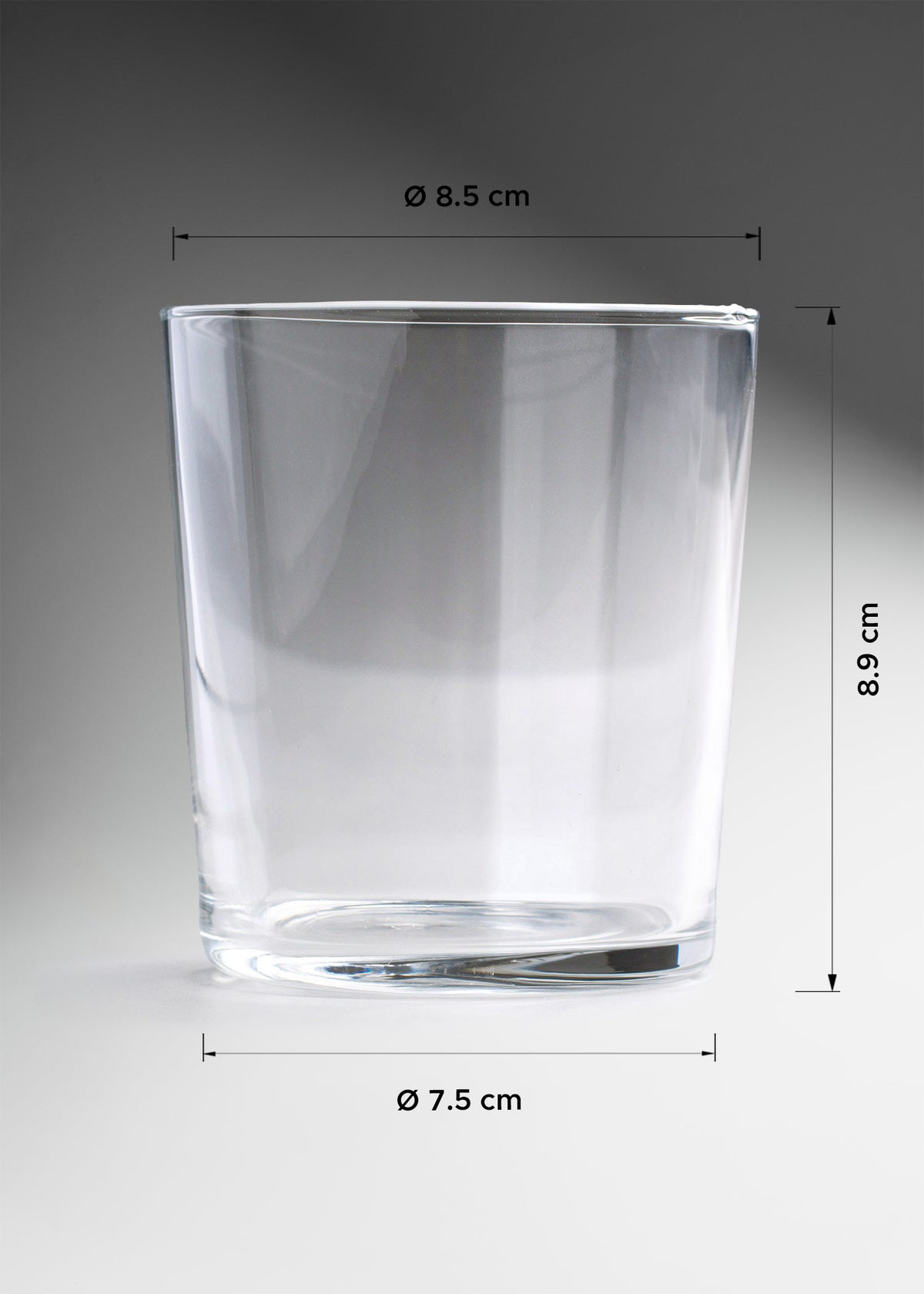 Vaso de vidrio templado bistro sidra midi 380 ml / 12.6 OZ — imagen de producto