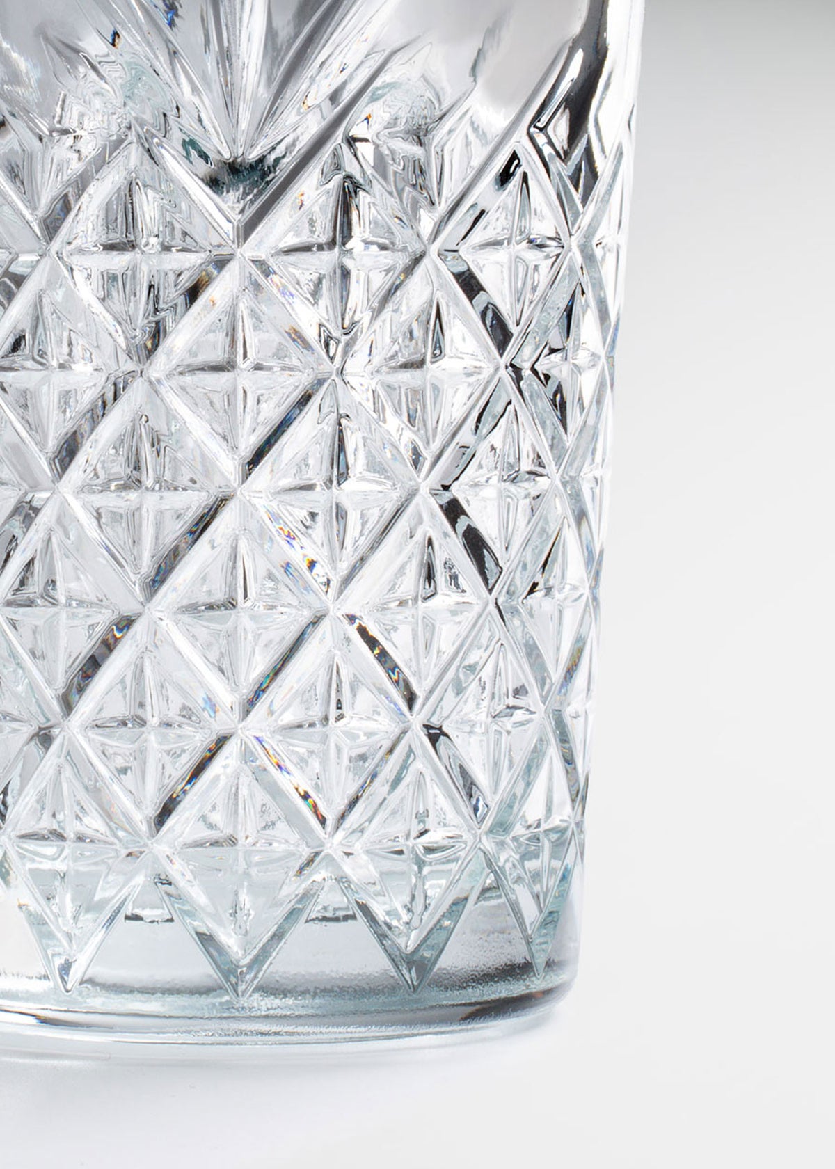 Vaso de vidrio templado transparente apilable Timeless H.B 360 ml — imagen de producto, vista 2