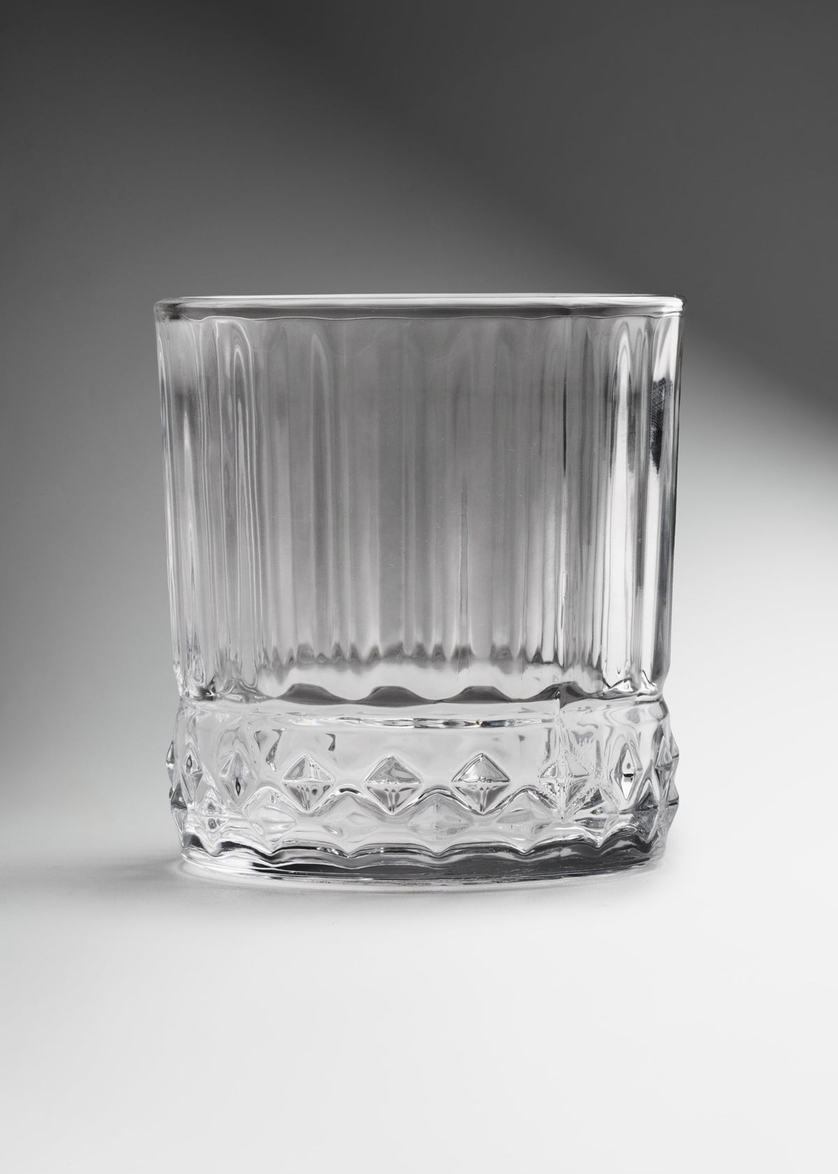 Vaso old fashion de vidrio transparente premium ideal para whisky y cocteles Crown Dof 320 ml (11 oz) — imagen de producto