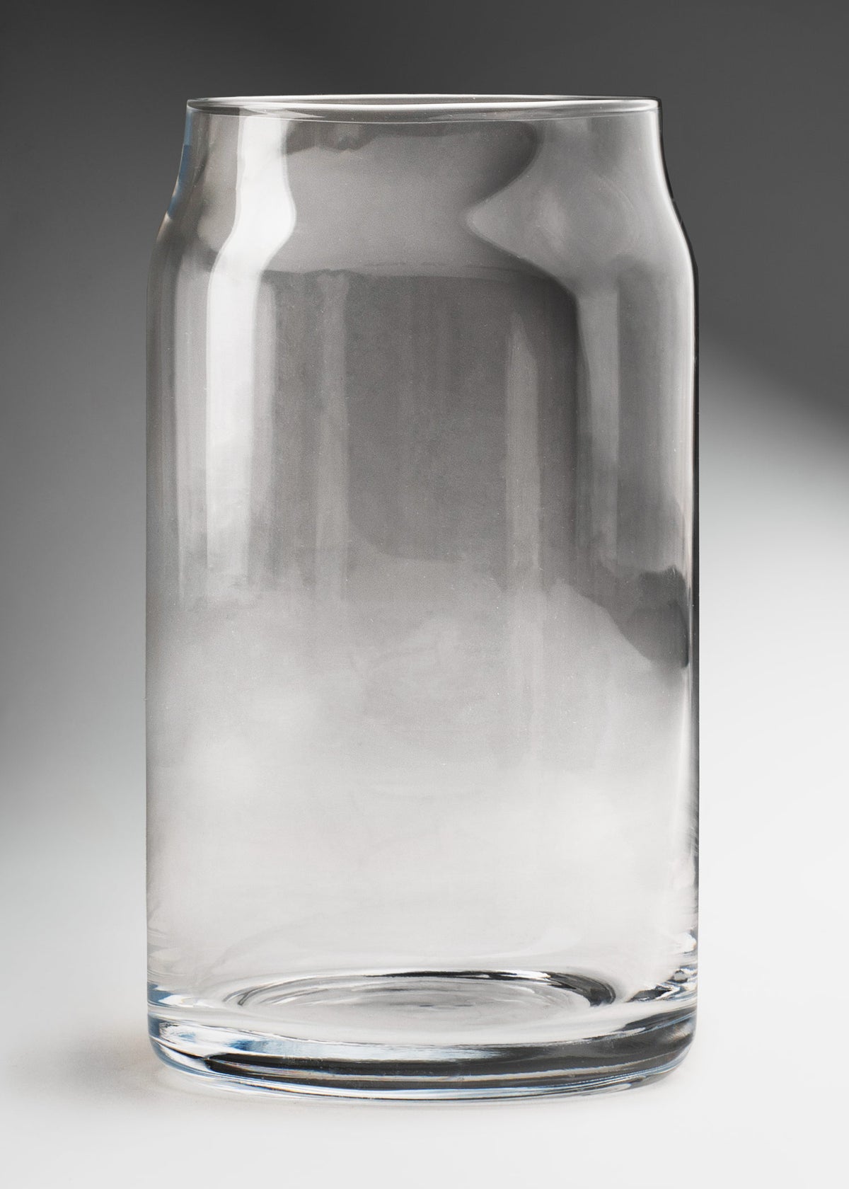 Vaso lata de vidrio transparente liso grado alimenticio ideal para restaurantes, coctelería y bar Vexo 480 ml — imagen de producto