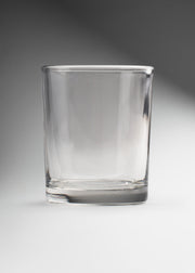 Vaso de vidrio transparente cilíndrico para velas Votivo 100 ml /3.3 oz — imagen de producto