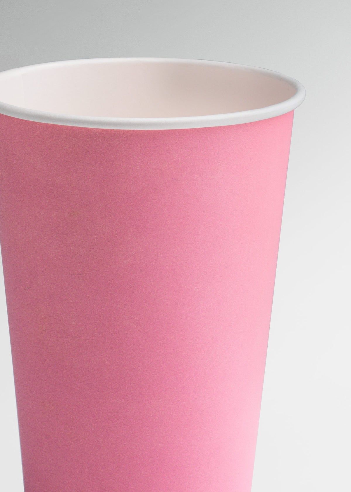 Vasos de papel para bebidas calientes rosa 16 y 12 oz — imagen de producto
