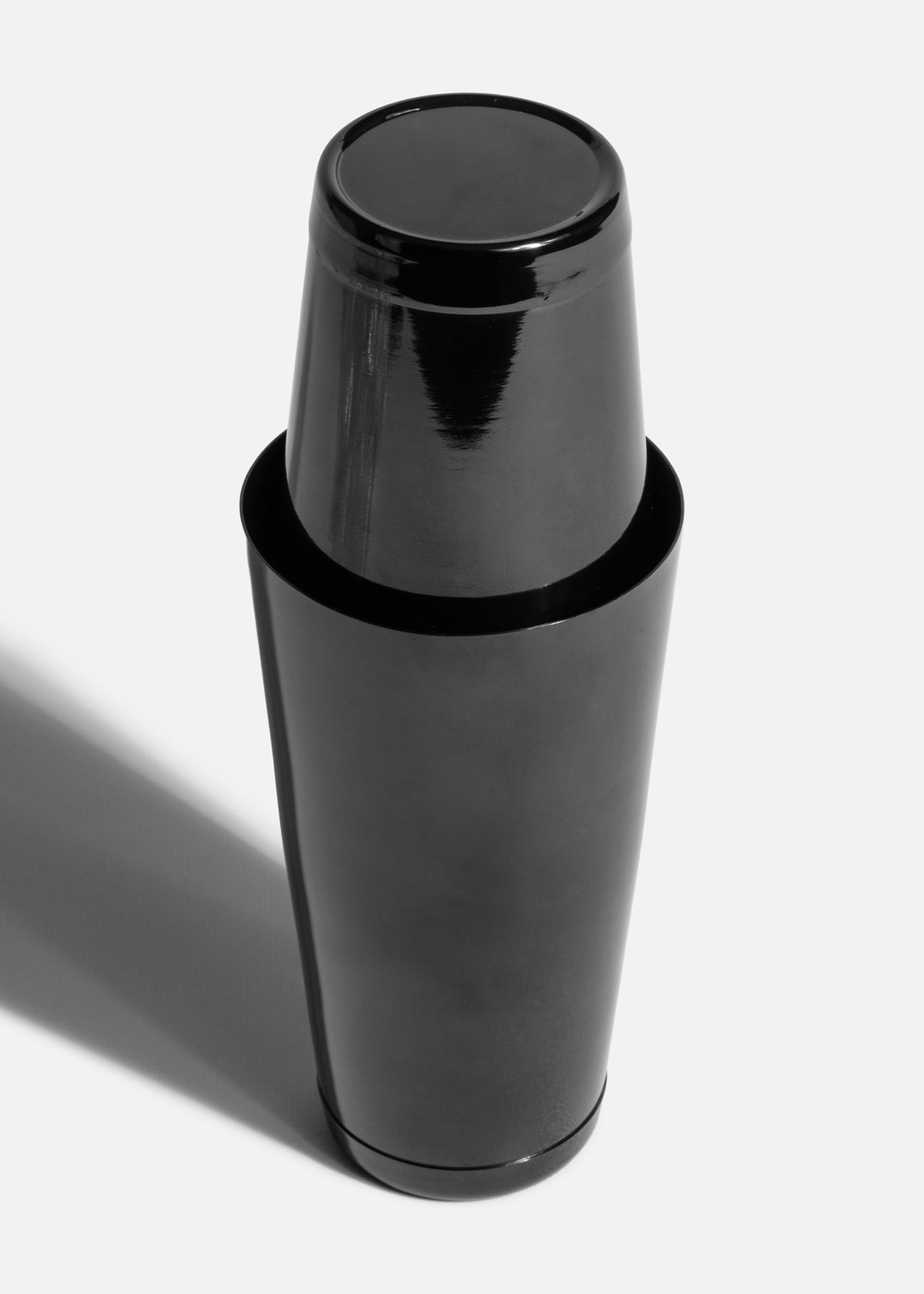 Vasos shaker de acero inoxidable negro Boston. Vaso superior e inferior se venden por separado — imagen de producto
