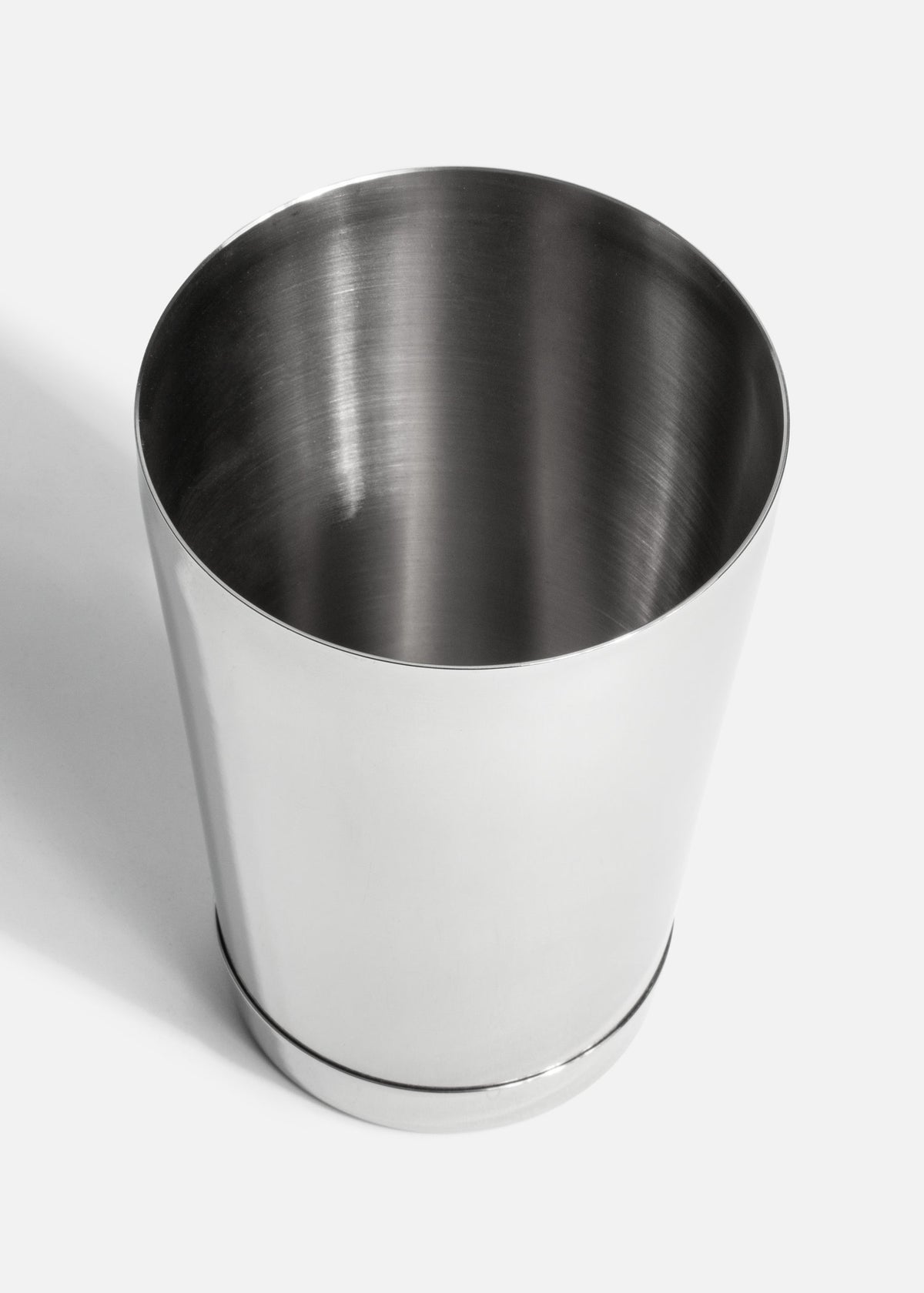 Vasos shaker de acero inoxidable plata Boston. Vaso superior e inferior se venden por separado — imagen de producto