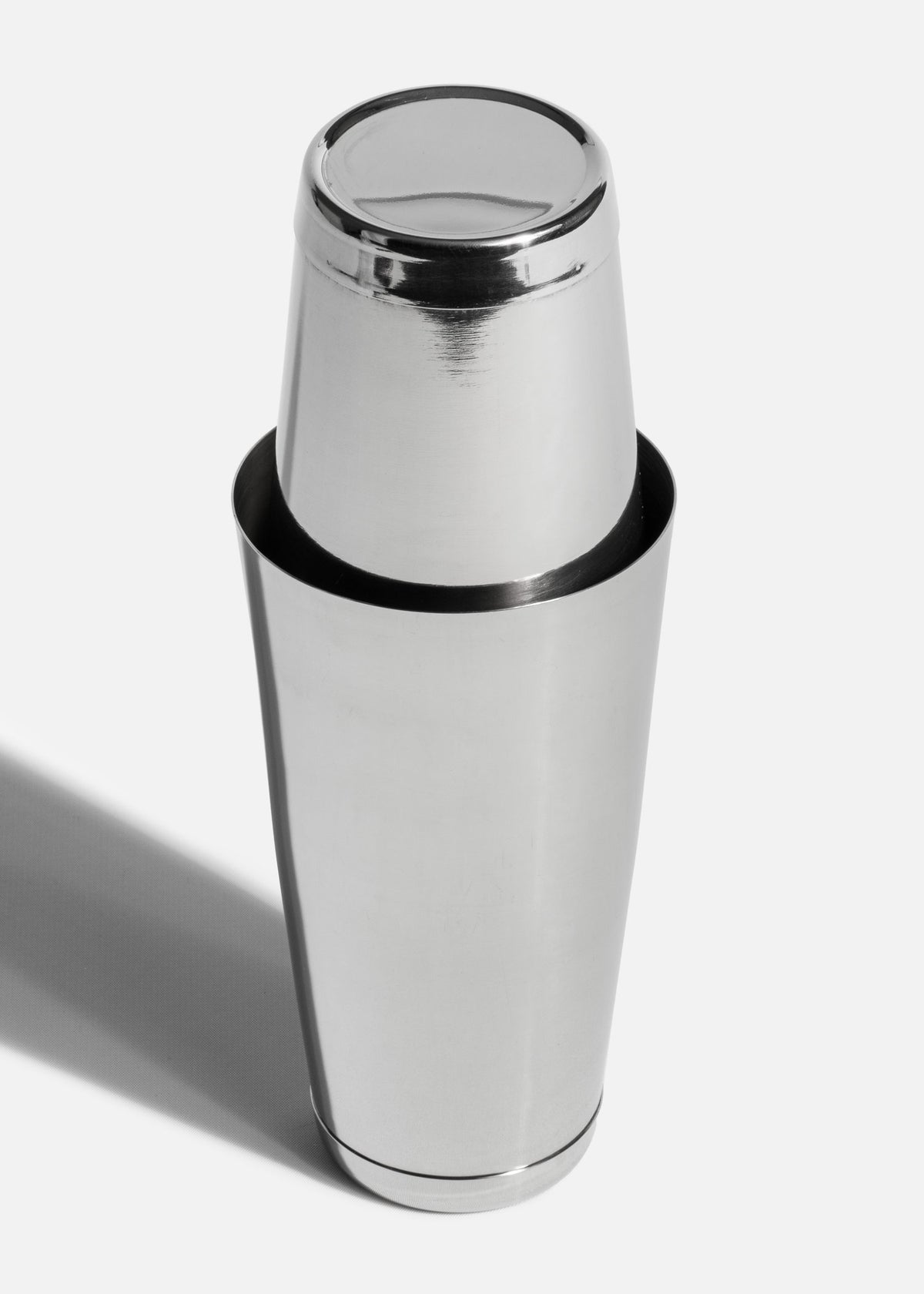 Vasos shaker de acero inoxidable plata Boston. Vaso superior e inferior se venden por separado — imagen de producto