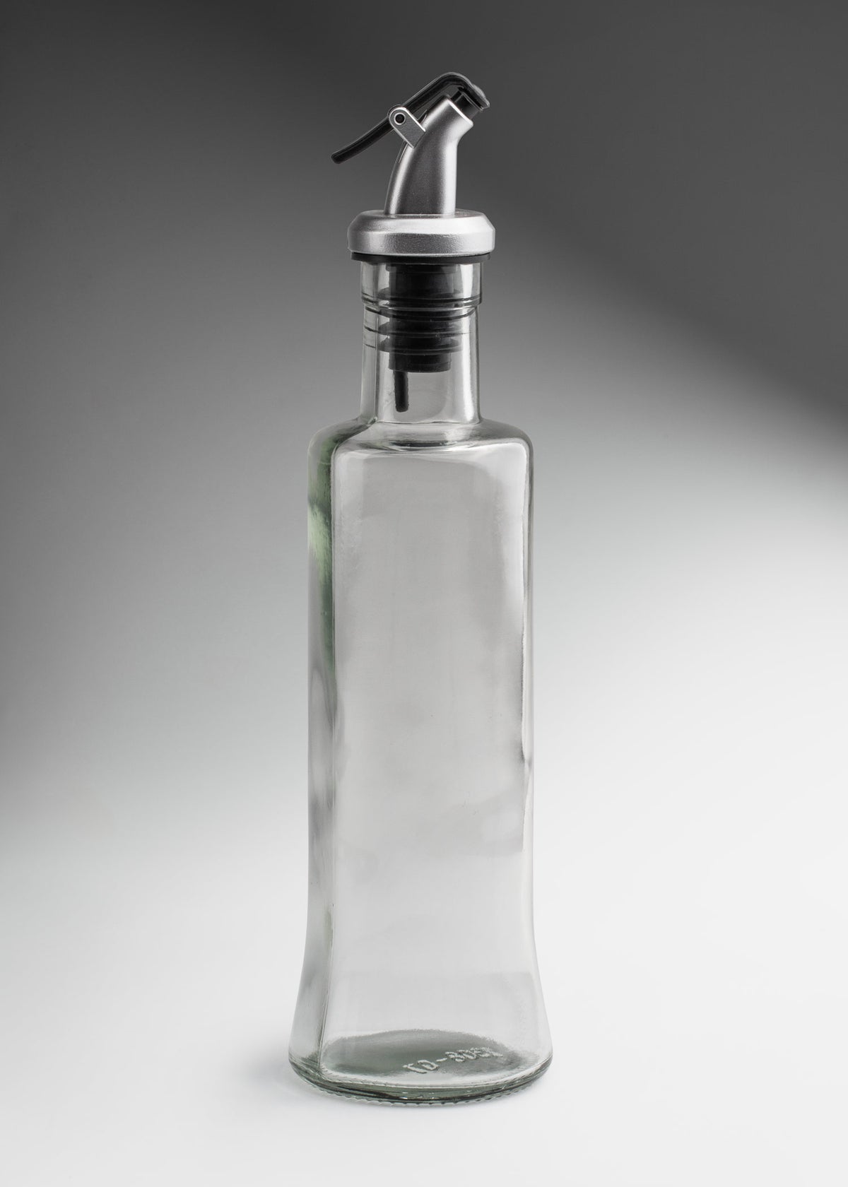 Vinagrera cilindro de vidrio transparente 300 ml — imagen de producto