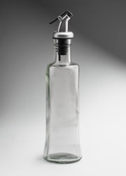 Vinagrera cilindro de vidrio transparente 300 ml — imagen de producto