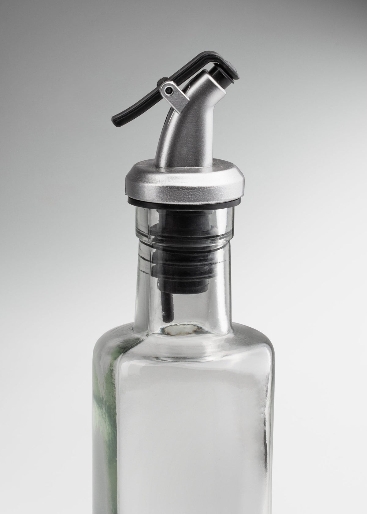 Vinagrera cilindro de vidrio transparente 300 ml — imagen de producto
