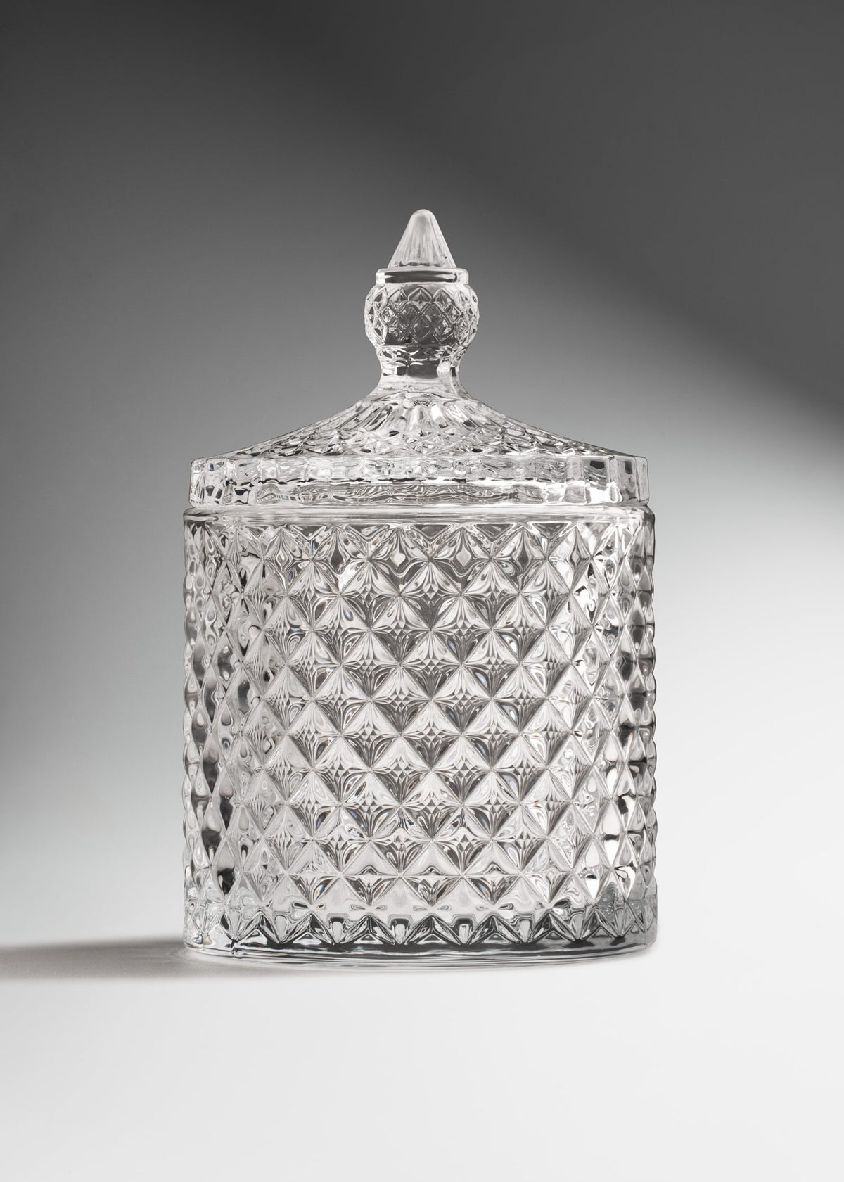 Votivo de cristal transparente con tapa decoración para centros de mesa, porta velas y eventos 290 ml — imagen de producto